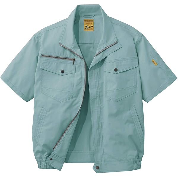 Amazon.co.jp: 空調服 Jawin ジャウィン半袖ブルゾン・大風量パワー